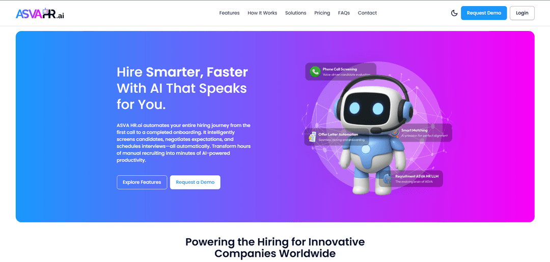 Modern SaaS Landing Page Development